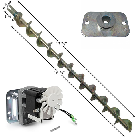 Auger (Cotter Pin) - DB (Also JB w/ Offset Firebox) RETRO KIT  