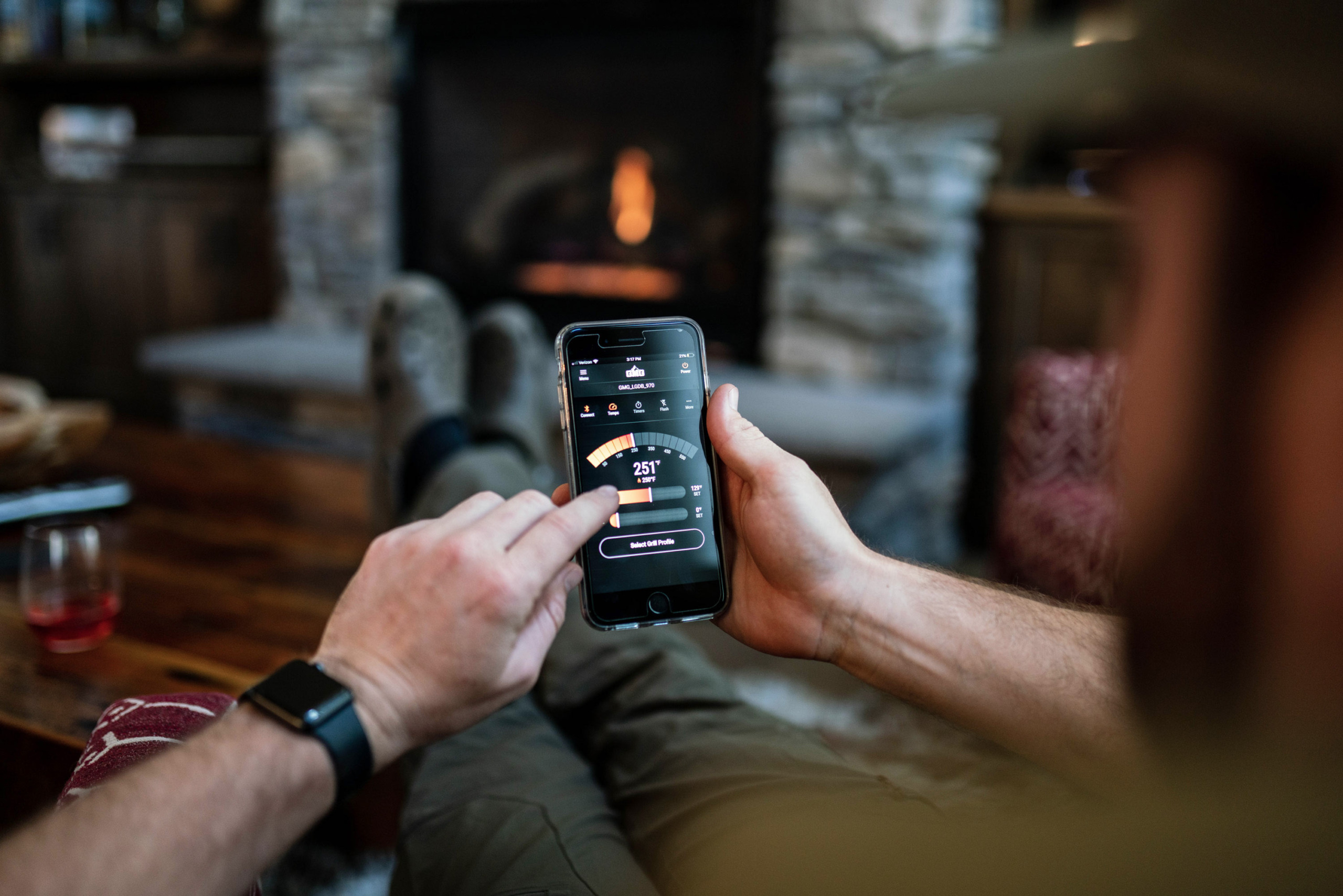 wifi app for grill